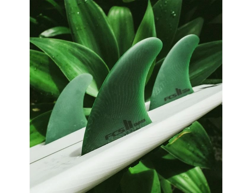 FCS II Carver Neo Glass Eco Blend Sage Thruster - Medium – Image 6