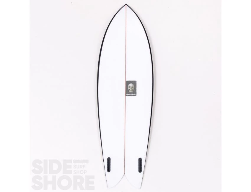 Fish - Spray Black - 5'11 X 21 3/8" X 2 11/16" - Twin - Futures – Image 2
