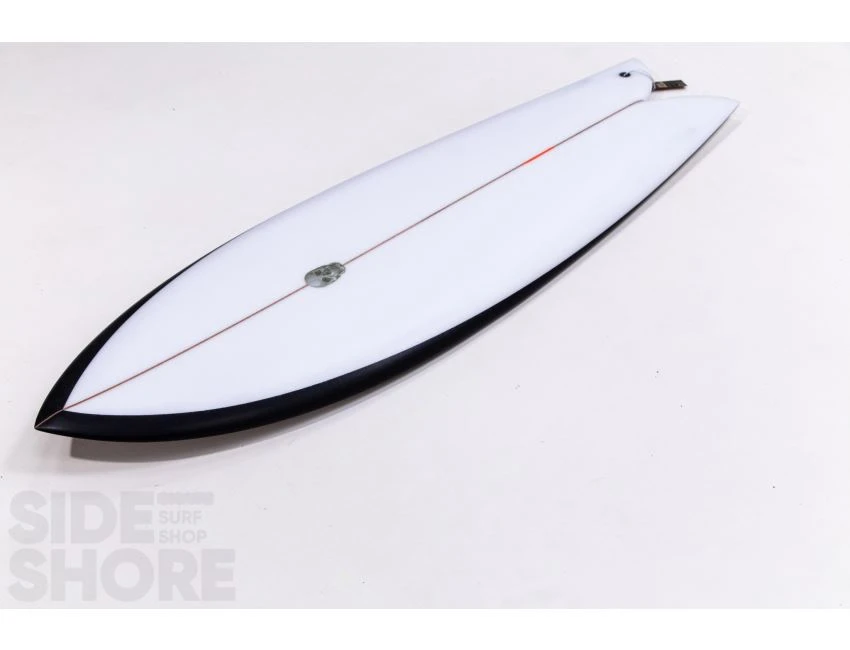 Fish - Spray Black - 5'8 X 21" X 2 1/2" - Twin - Futures – Image 16