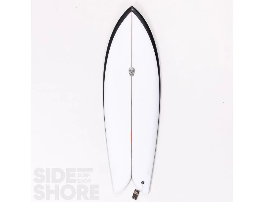 Fish - Spray Black - 5'8 X 21" X 2 1/2" - Twin - Futures