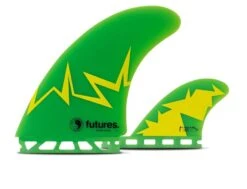 Glenn Pang Fiberglass - Green / Yellow - Twin + Mini Trailer